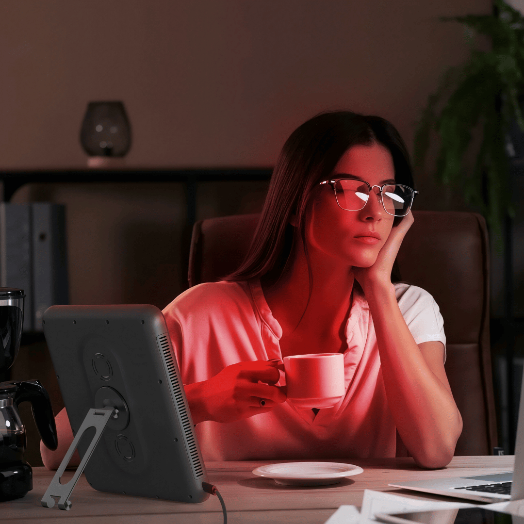 Alvaro Rotlichttherapie Gerät - LED Gerät für Anti-Aging, Hautverjüngung & Schwerzlinderung