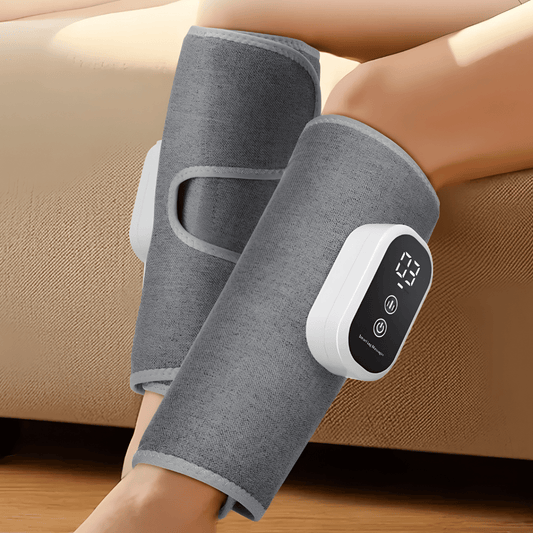 FlexRelief Wadenmassagegerät mit 360° Luftkompression  - Kabellos mit 3 Modi, für bessere Durchblutung & Muskelregeneration