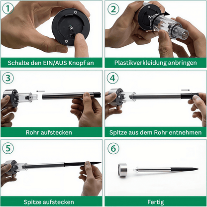 Solar Gartenleuchten Set – 10/20/30 LED Lampen für Außenbereich, wasserdicht & energiesparend für Wege, Terrasse & Dekoration