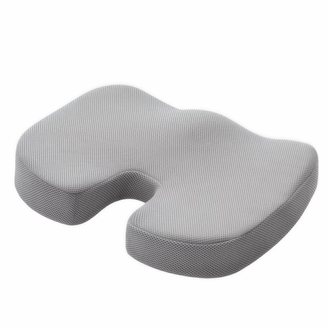 Orthopädisches Sitzkissen – Ergonomisches Memory-Schaum Kissen für gesunde Haltung, gegen Rückenschmerzen beim Sitzen