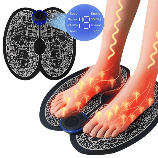 Elektrisches Fußmassagegerät – Kabelloses Gerät zur Muskelentspannung & Förderung der Durchblutung, ideal für Zuhause
