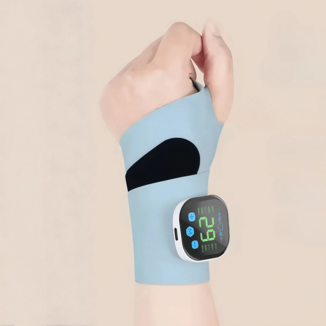 VitaPlus - Wärmendes Handgelenk-Massagegerät elektrisch - zur Anwendung bei Arthritis, Karpaltunnel & Entzündungen