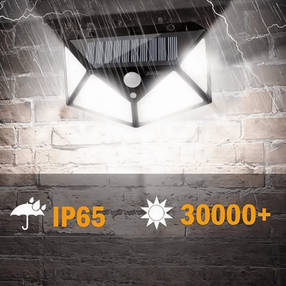 Solar LED Gartenleuchte – Multifunktionale Außenlampe mit Bewegungsmelder, wasserdicht & solarbetrieben für Terrasse & Hof