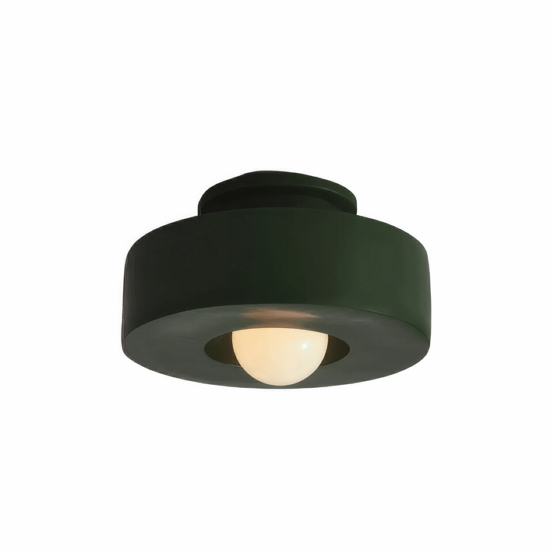 Aucera luxuriöse Deckenleuchte - Runde Deckenleuchte im Wabi-Sabi Stil für alle Räume, minimalistisches Design