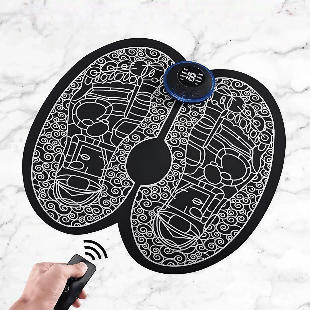 Elektrisches Fußmassagegerät – Kabelloses Gerät zur Muskelentspannung & Förderung der Durchblutung, ideal für Zuhause