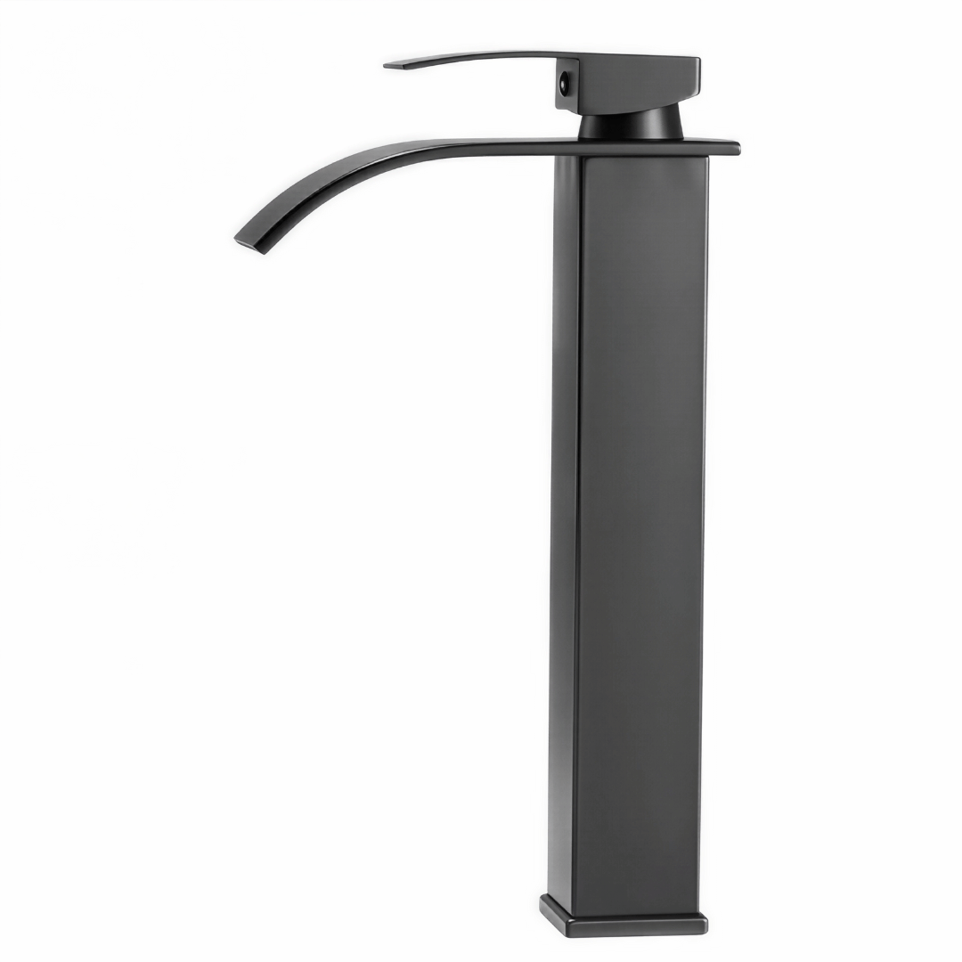 Nivela Badezimmer Armatur – Premium Edelstahl Wasserhahn mit Warm-/Kaltwasser Funktion für Bad & Küche