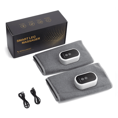 FlexRelief Wadenmassagegerät mit 360° Luftkompression  - Kabellos mit 3 Modi, für bessere Durchblutung & Muskelregeneration