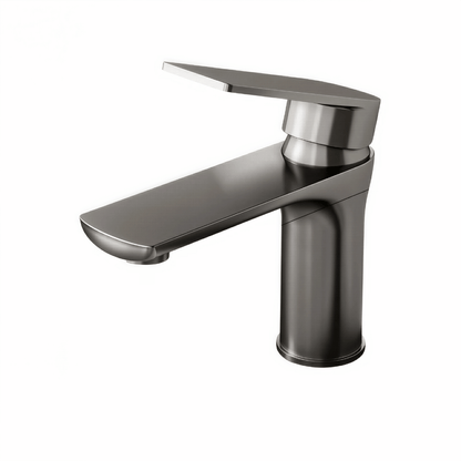 Nivaro Badezimmer Armatur – Edelstahl Wasserhahn mit Warm- und Kaltwasser für Bad & Küche