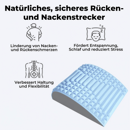 Nacken- und Rückenstrecker mit Sanfter Dehnung - Effektive Schmerzlinderung für Bessere Haltung
