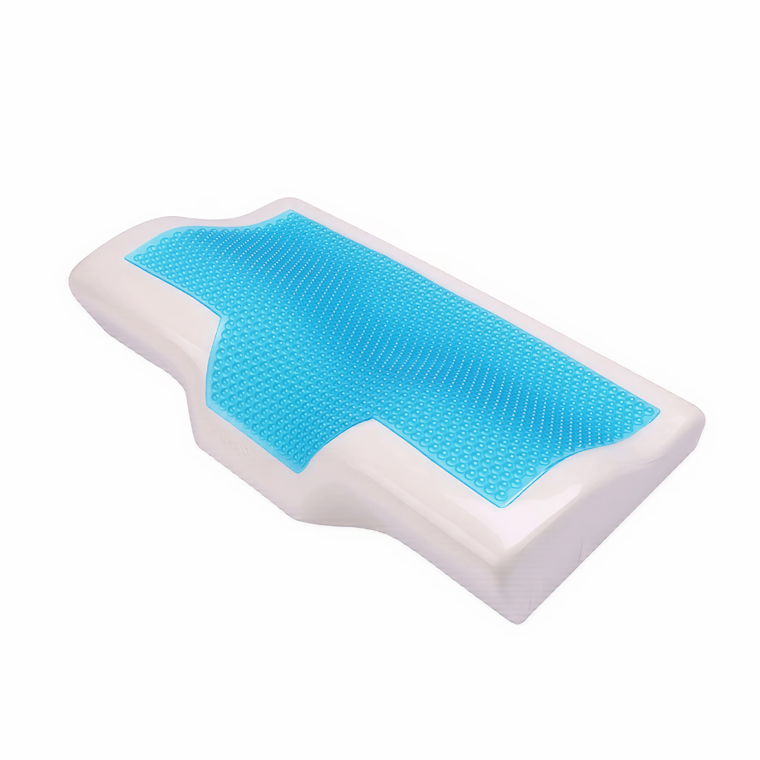 Nachtruhe - Orthopädisches Kopfkissen für Seitenschläfer mit Ergonomischer Form