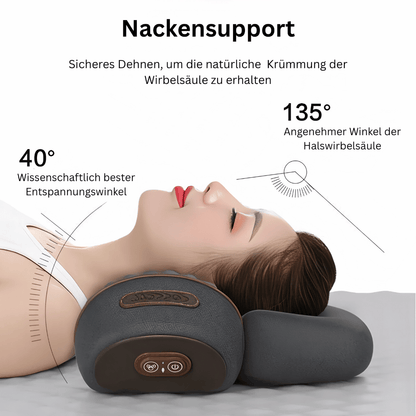 Wärmendes Nackenmassagekissen - Mit Heißkompresse und Massagefunktion, zur Entspannung der Nackenmuskulatur