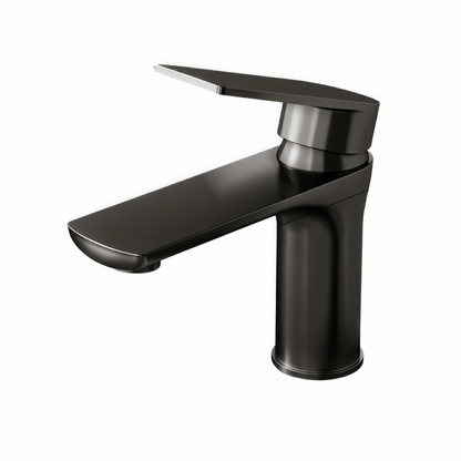 Nivaro Badezimmer Armatur – Edelstahl Wasserhahn mit Warm- und Kaltwasser für Bad & Küche