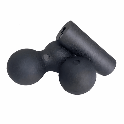 Faszien Massage Set 3-teilig - Schaumstoff-Rollen-Set für Yoga, Pilates & Muskelentspannung