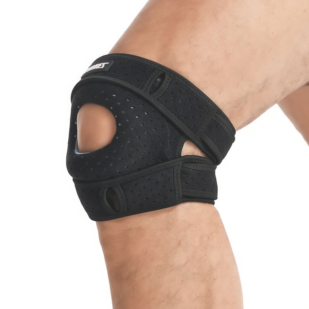 Orthopädische Knie Stütze 2.0 - Hochwertige Kniebandage mit Patella-Stütze für Stabilität & Gelenkschutz