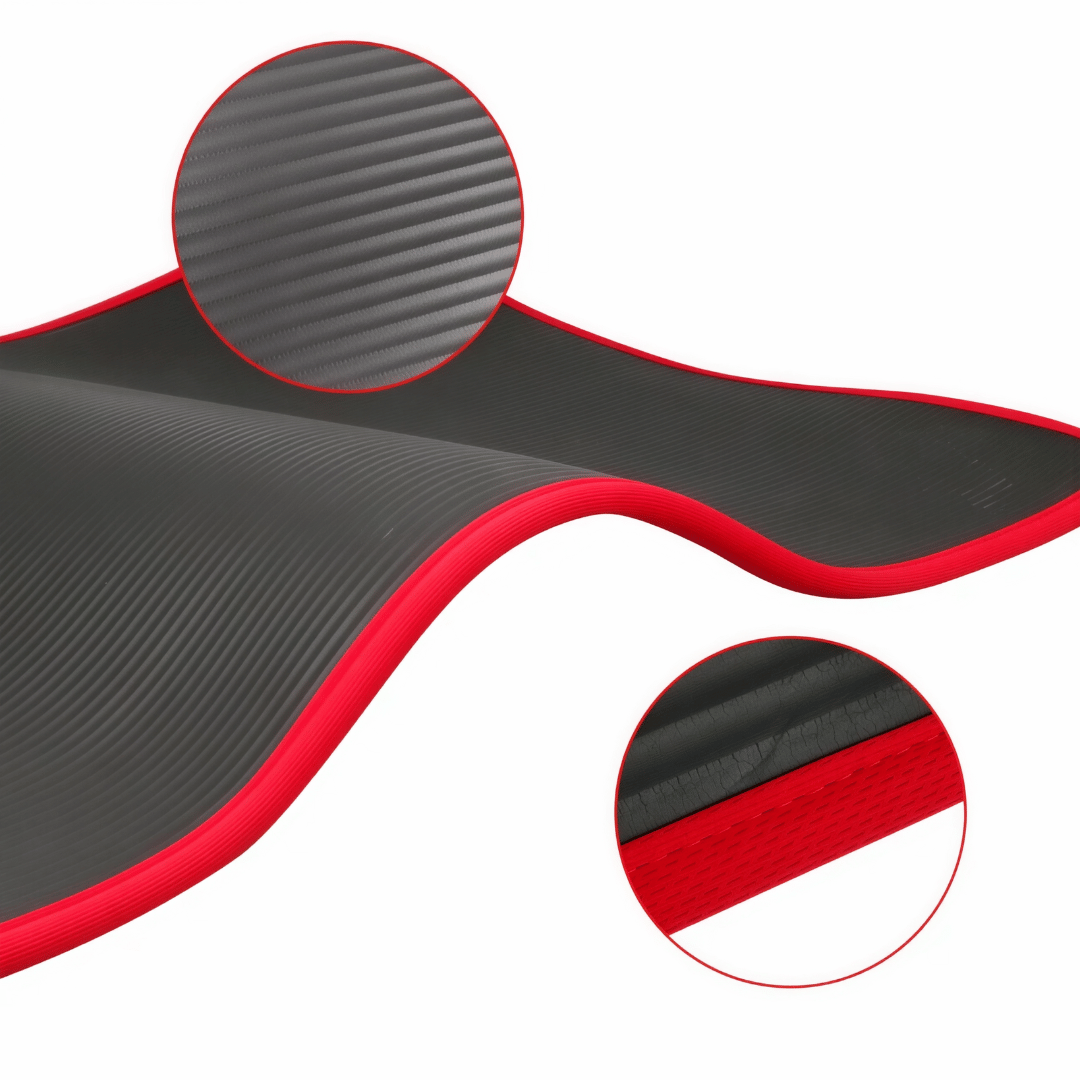 Eleva extradicke Yoga Matte - 10 mm extra dicke rutschfeste Matte - weich, rutschfest & ideal für Yoga, Fitness & Pilates