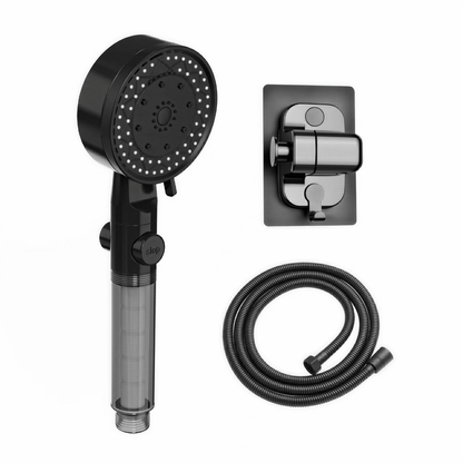 Hochdruck-Duschkopf mit Filter und 8 Strahlarten - wassersparend & robust