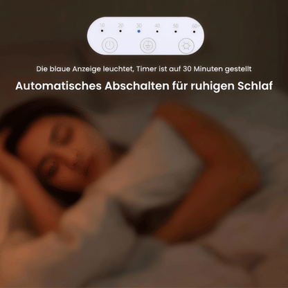 Tageslichtlampe 20000 Lux - LED Lichttherapie Lampe mit 3 Farbmodi & 5 Helligkeitsstufen, Touch-Steuerung