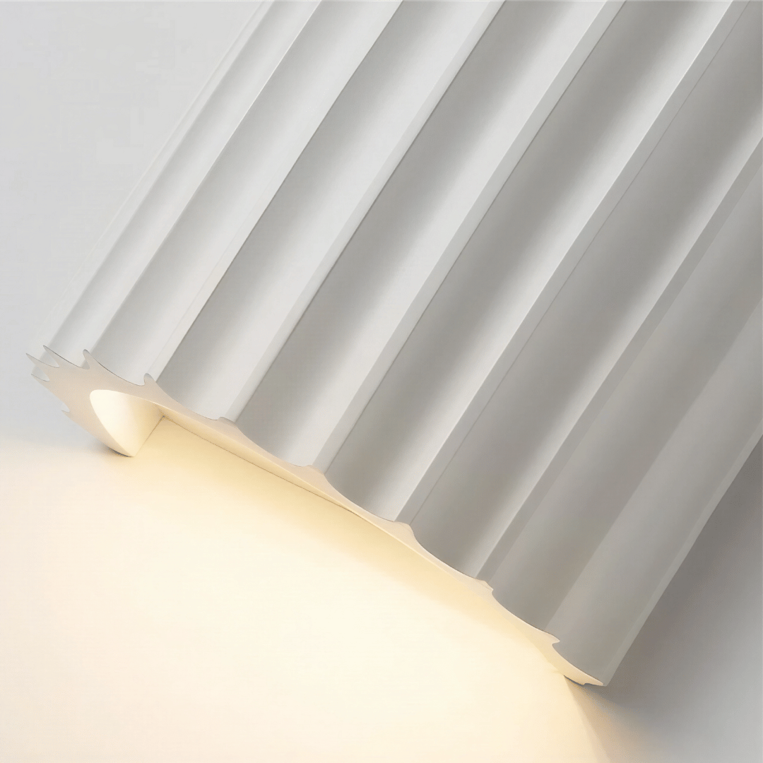 Lumora Nordic Wandlampe - Moderne Resin Wandleuchte für Schlafzimmer, Wohnzimmer & Flur, stilvolles Designlicht