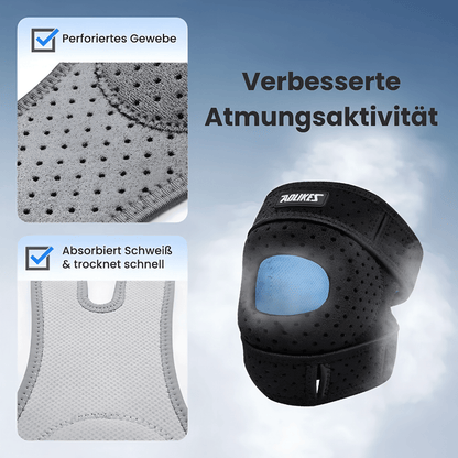 Orthopädische Knie Stütze 2.0 - Hochwertige Kniebandage mit Patella-Stütze für Stabilität & Gelenkschutz